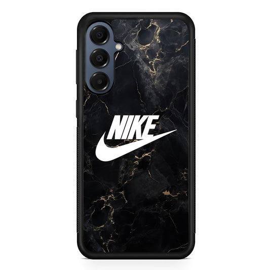 Nike Logo Black Stone Marble Samsung Galaxy A16 Case | Slim Protective Cover for Samsung Galaxy A16
