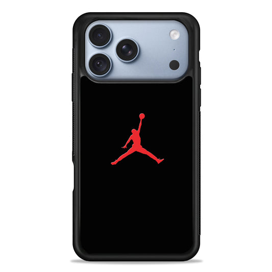 Jordan Logo 003 iPhone 18 Pro Case - iPhone 18 Pro Silicone Case