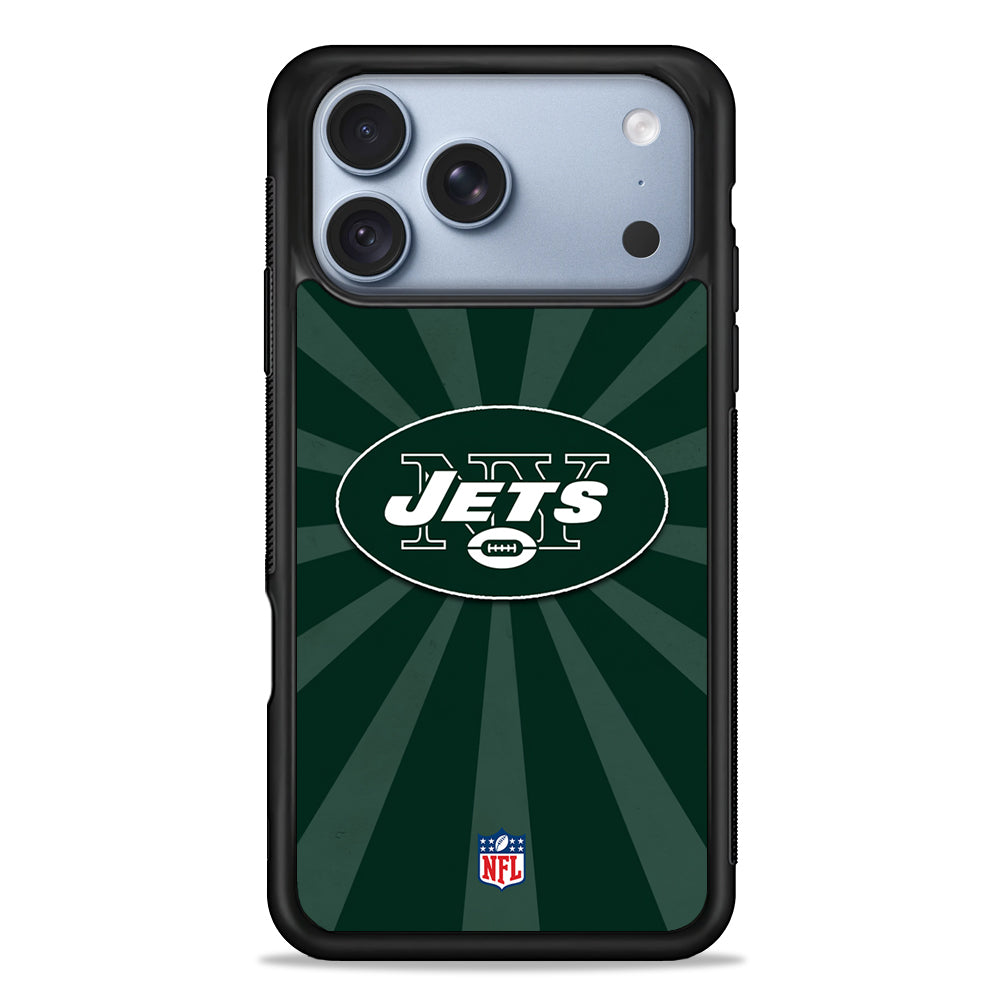 NFL New York Jets Green iPhone 18 Pro Case - iPhone 18 Pro Silicone Case