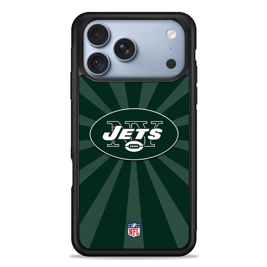 NFL New York Jets Green iPhone 18 Pro Case - iPhone 18 Pro Silicone Case