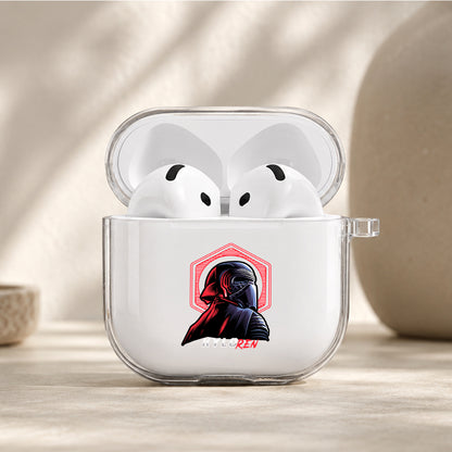 Star Wars Kylo Ren Protective Apple Airpods 4 Clear Case - Durable Clear Protection