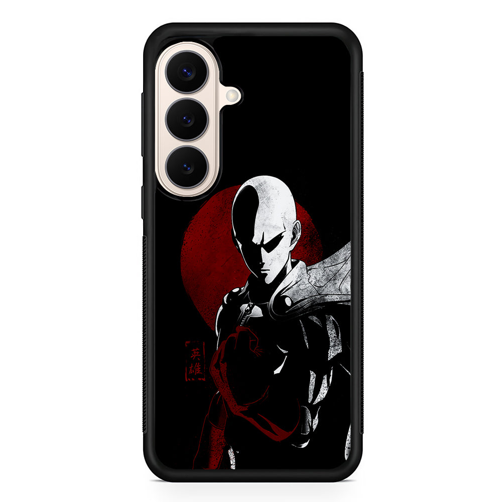 OPM Saitama Invincible Samsung Galaxy S26 Case | Durable Protective Rubber Cover