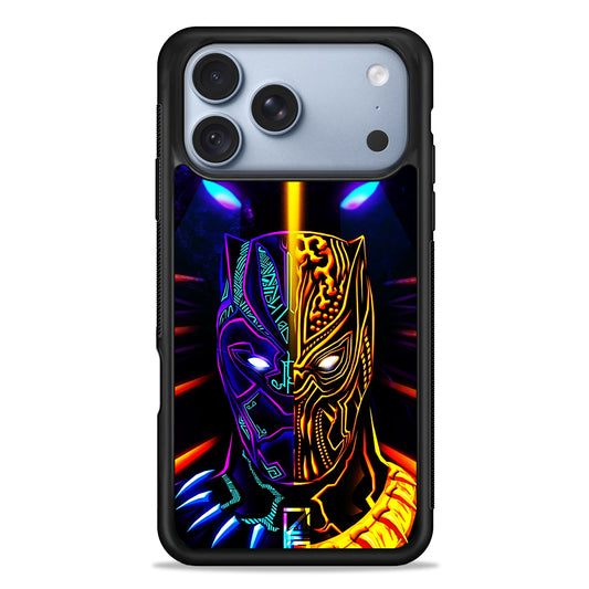 Black Panther And Golden Jaguar iPhone 18 Pro Case - iPhone 18 Pro Silicone Case