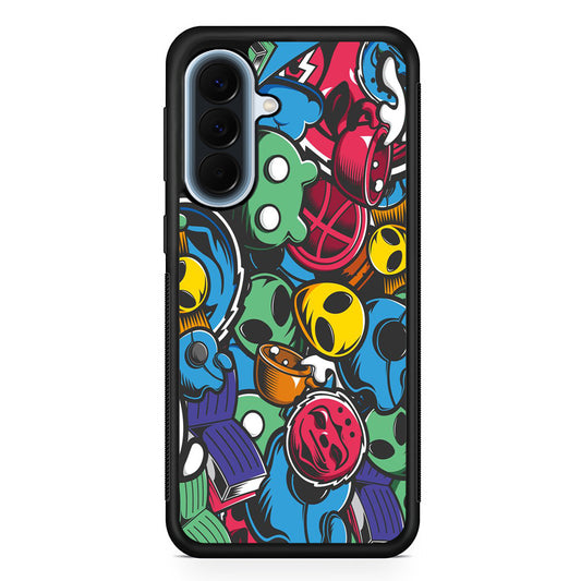 Doodle 001 Samsung Galaxy A57 Case | Slim Samsung Galaxy A57 Protective Case
