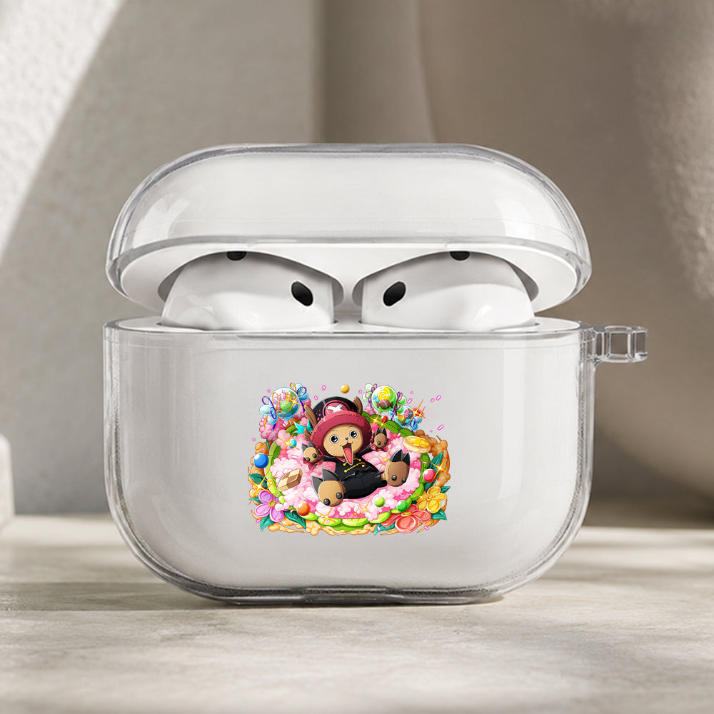Chopper Candy Adventure Protective Apple AirPods Pro 3 Clear Case | Shockproof Cover