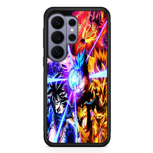 Dragon Ball Super Saiyan Kamehameha Samsung Galaxy S26 Ultra Case | Protective Rubber Cover