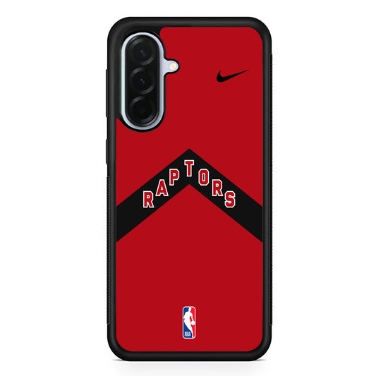 NBA Toronto Raptors Red Nike Samsung Galaxy A36 Case | Durable Samsung Galaxy A36 Protective Case