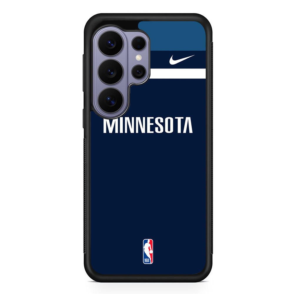 NBA Minnesota Timberwolves Navy Nike Samsung Galaxy S26 Ultra Case | Slim Durable Protective Cover