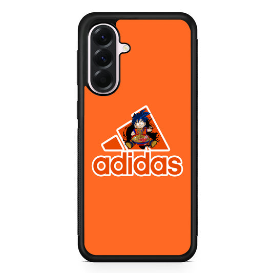 Adidas Son Goku Eats Ramen Samsung Galaxy A56 Case | Samsung Galaxy A56 Protective Rubber Case