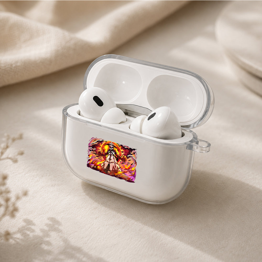 Hunter x Hunter Enraged Feitan Protective Apple AirPods Pro 3 Clear Case | Shockproof Cover