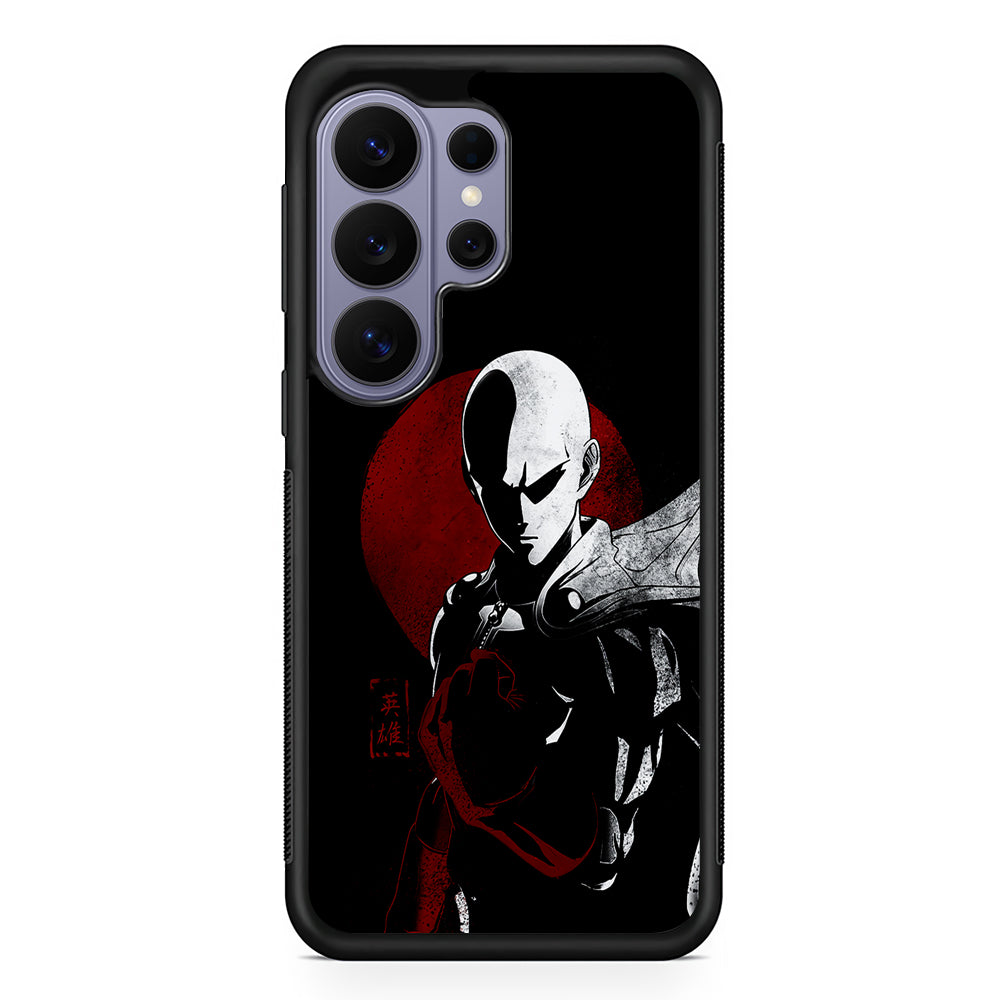 OPM Saitama Invincible Samsung Galaxy S26 Ultra Case | Protective Rubber Cover