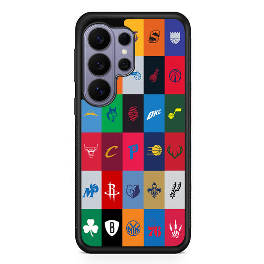 NBA Team Logos Samsung Galaxy S26 Ultra Case | Protective Rubber Cover