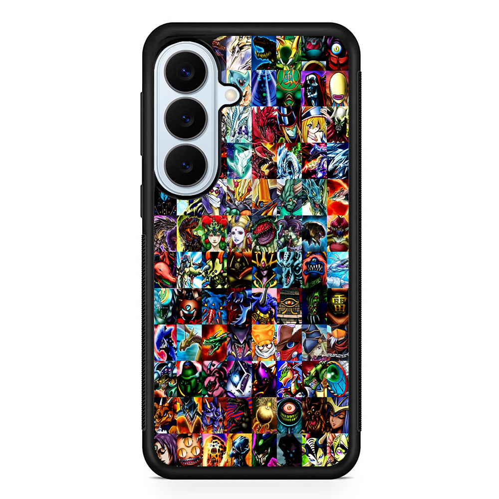Yu-Gi-Oh All Monster Cards Samsung Galaxy S26 Plus Case | Slim Protective Rubber Cover