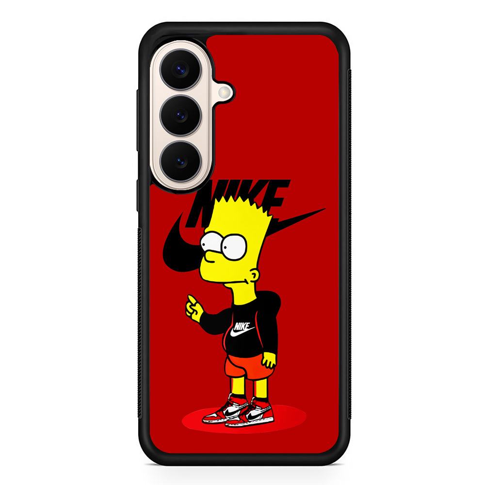 Nike Style Bart Simpson Samsung Galaxy S26 Case – Slim Protective Phone Cover