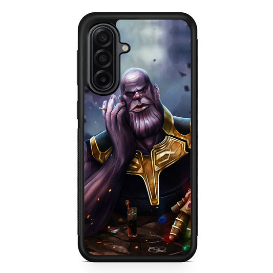 Thanos Chill Samsung Galaxy A17 Case | Durable Rubber Samsung Galaxy A17 Phone Case