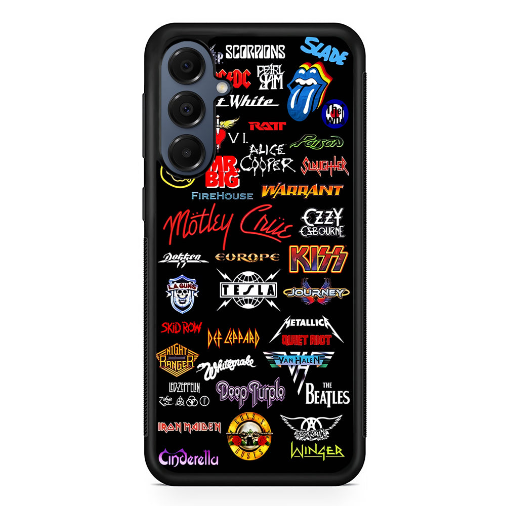Rock and Metal Band Logo Samsung Galaxy A16 Case | Slim Protective Cover for Samsung Galaxy A16