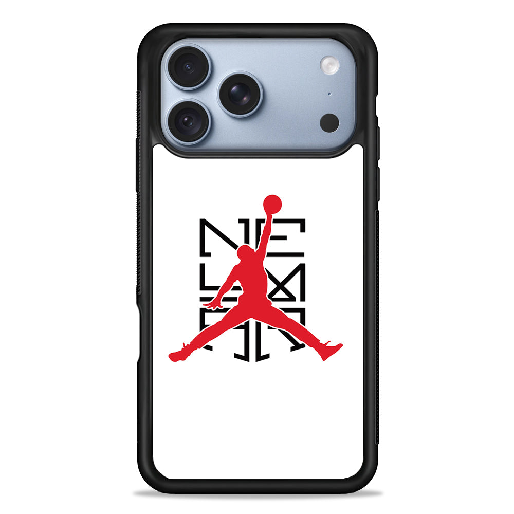 Air Jordan X Neymar Logo iPhone 18 Pro Case - iPhone 18 Pro Silicone Case