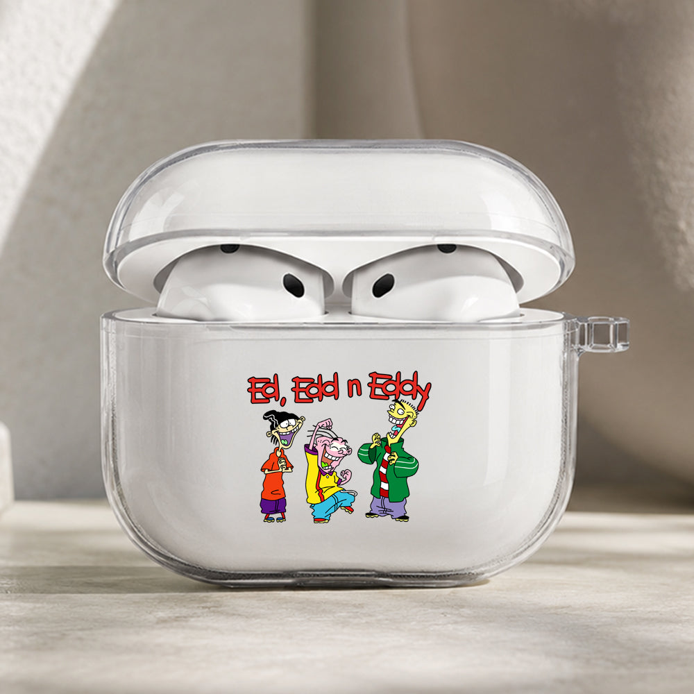 Ed, Edd n Eddy Adventure Protective Apple AirPods Pro 3 Clear Case | Shockproof Cover
