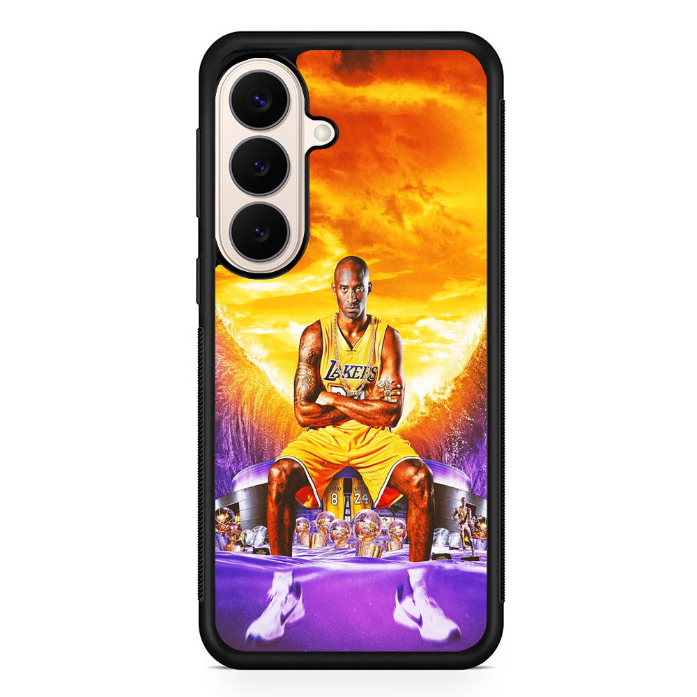 Kobe Bryant Legends Lakers Samsung Galaxy S26 Case | Durable Protective Rubber Cover