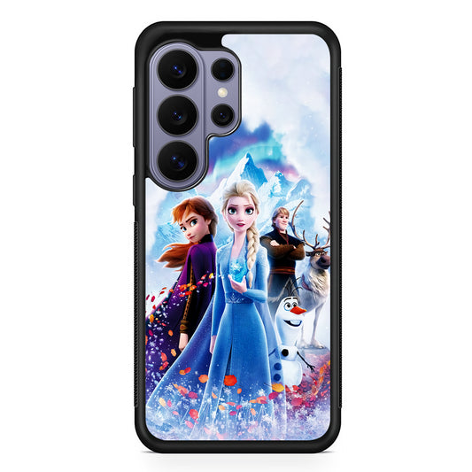Frozen All Characters Samsung Galaxy S26 Ultra Case | Protective Rubber Cover