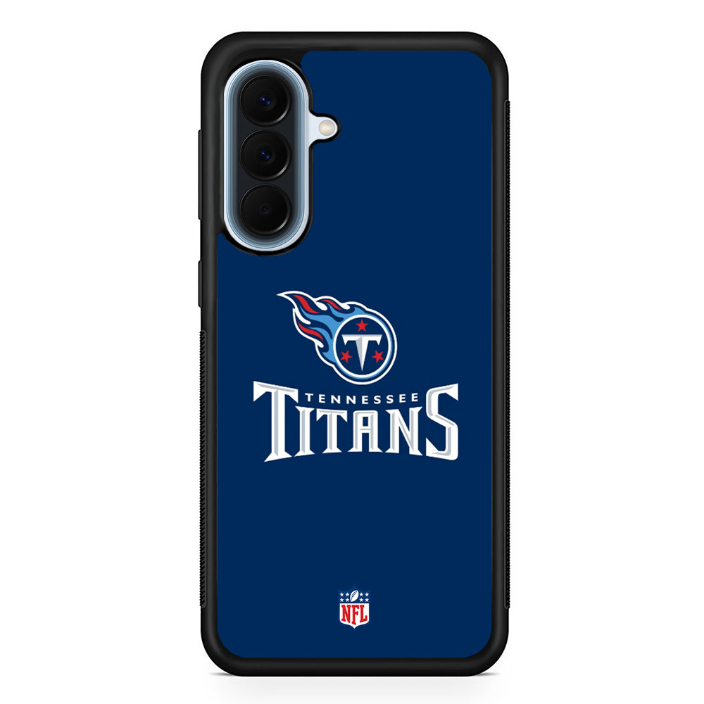 NFL Tennessee Titans Navy Samsung Galaxy A57 Case | Slim Samsung Galaxy A57 Protective Case