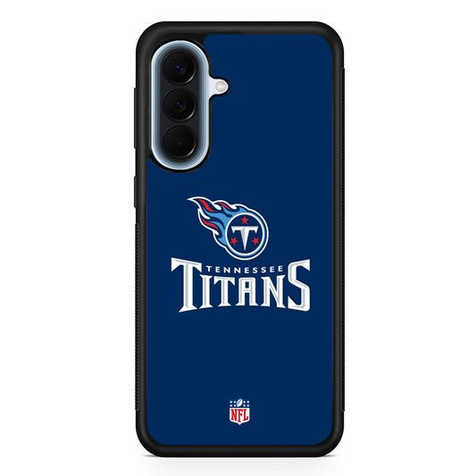 NFL Tennessee Titans Navy Samsung Galaxy A57 Case | Slim Samsung Galaxy A57 Protective Case