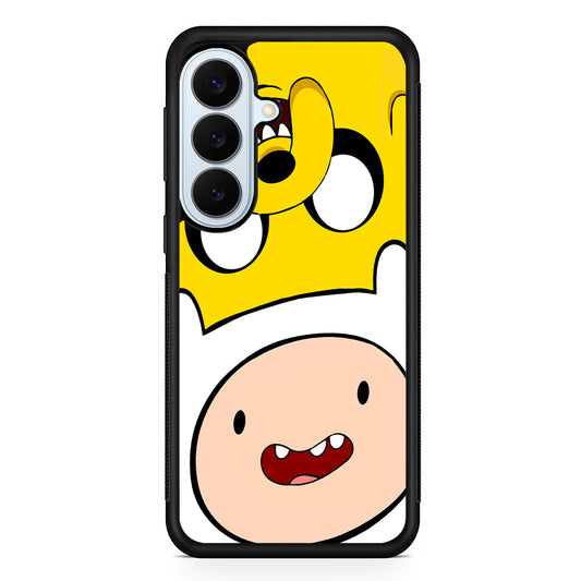 Finn and Jake Adventure Time Samsung Galaxy S26 Plus Case | Slim Protective Rubber Cover