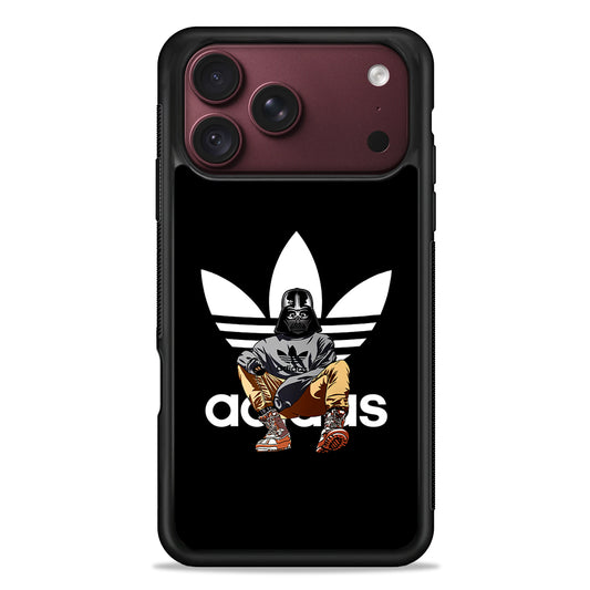 Adidas Darth Vader iPhone 18 Pro Max Case – Slim Silicone Protective Cover