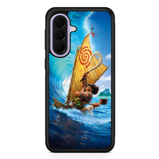 Moana Sailing on The Sea Samsung Galaxy A37 Case | Samsung Galaxy A37 Rubber Protective Case