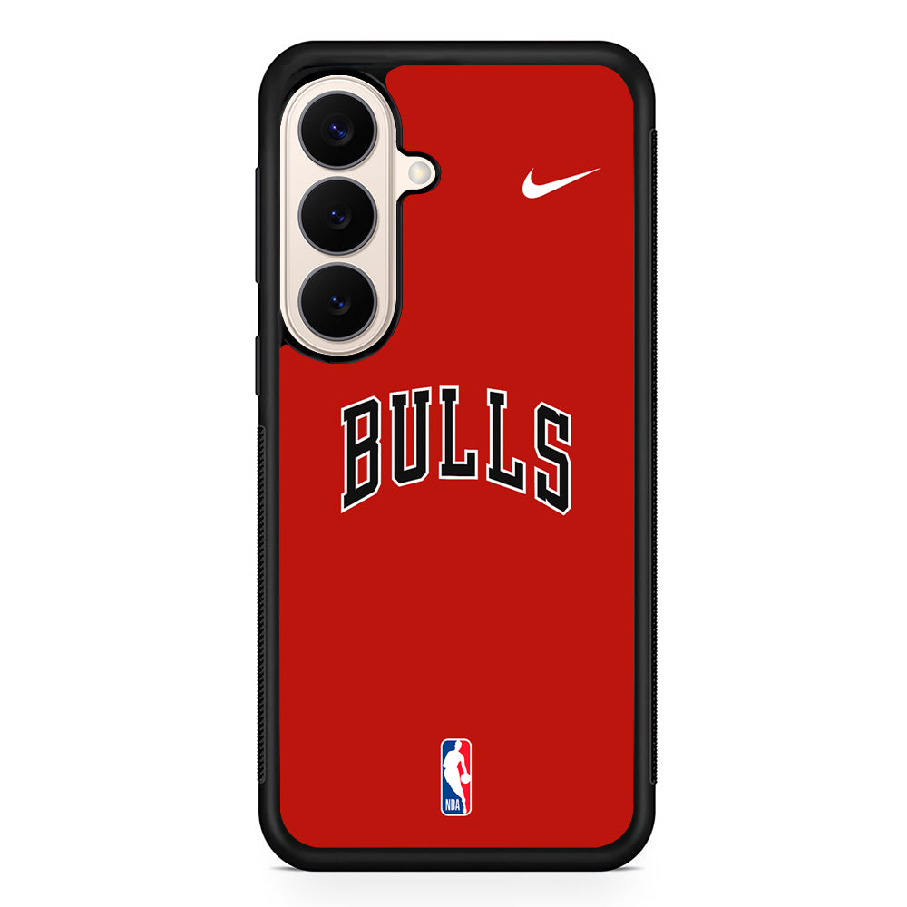 NBA Chicago Bulls Red Nike Samsung Galaxy S26 Case – Slim Protective Phone Cover