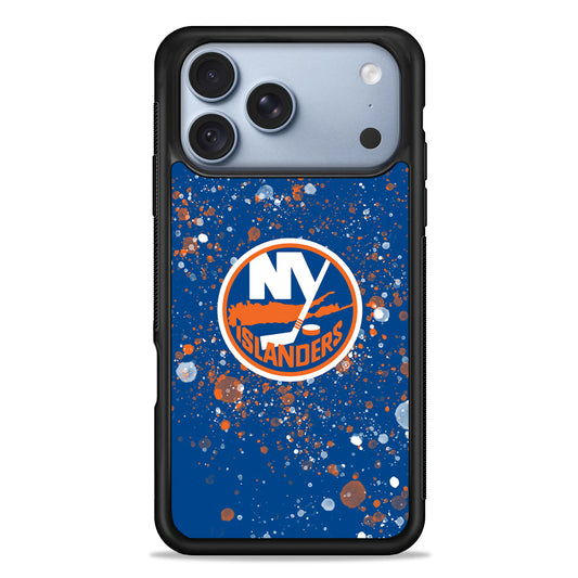 NHL New York Islanders Abstract iPhone 18 Pro Case - iPhone 18 Pro Silicone Case