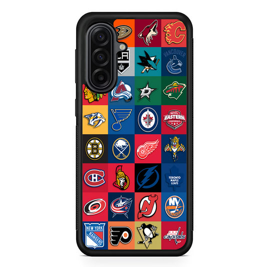 Hockey Teams NHL 001 Samsung Galaxy A17 Case | Durable Rubber Samsung Galaxy A17 Phone Case