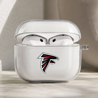 NFL Atlanta Falcons Symbol Protective Apple AirPods Pro 3 Clear Case | Shockproof Cover