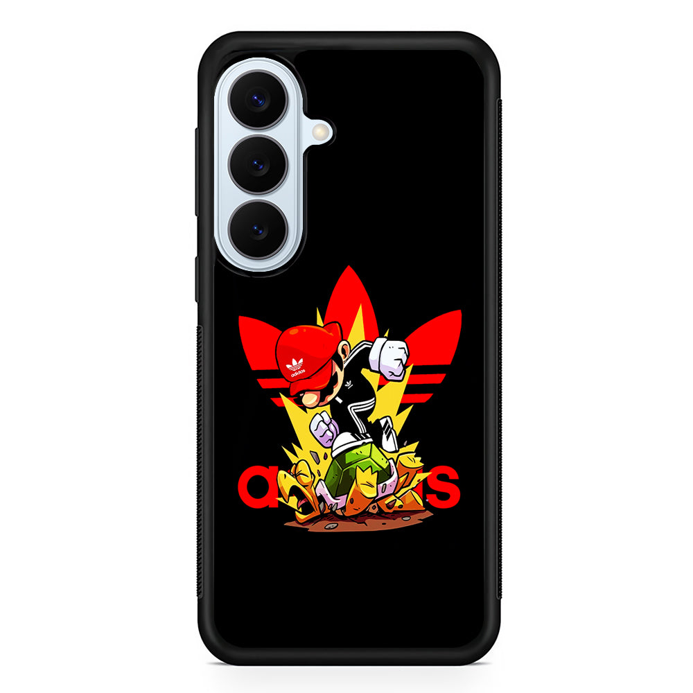 Adidas Super Mario Turtle Samsung Galaxy S26 Plus Case | Lightweight Protective Phone Cover