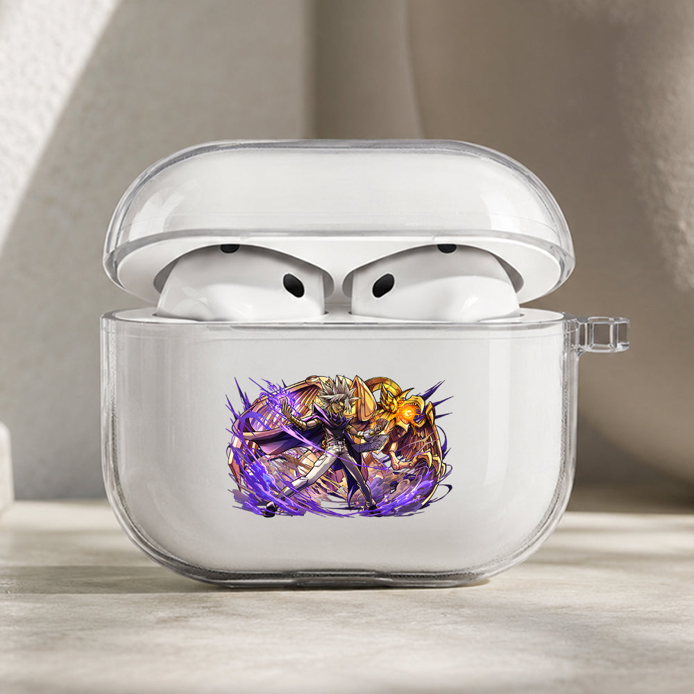 Yu-Gi-Oh Darkness of Yami Marik Protective Apple AirPods Pro 3 Clear Case | Shockproof Cover