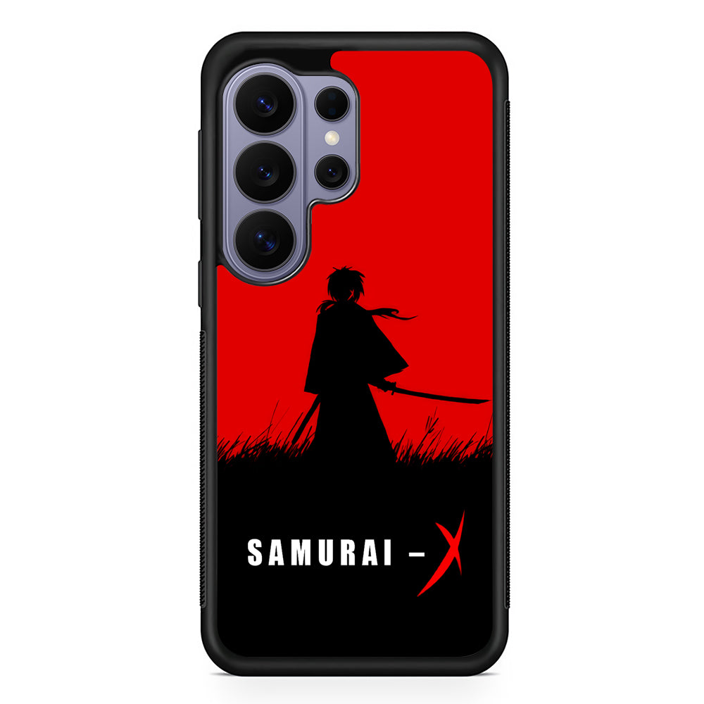 Samurai X Silhouette Poster Samsung Galaxy S26 Ultra Case | Protective Rubber Cover
