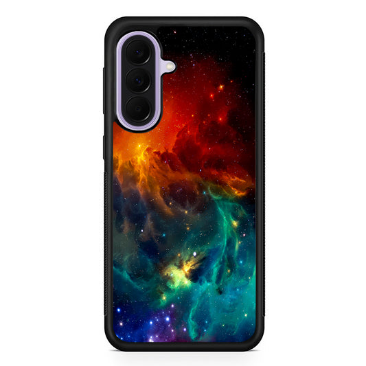 Beautiful Space Colorful 001 Samsung Galaxy A37 Case | Samsung Galaxy A37 Rubber Protective Case