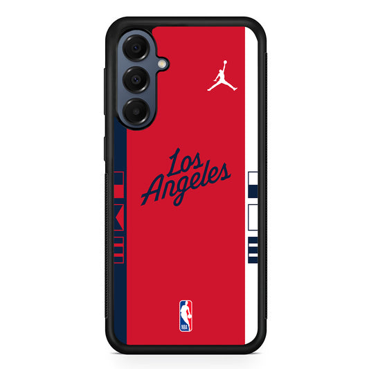 NBA LA Clippers Red Jordan Samsung Galaxy A16 Case | Slim Protective Cover for Samsung Galaxy A16