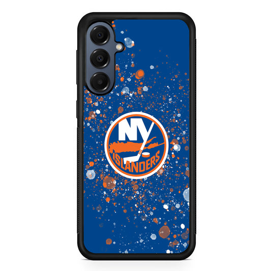 NHL New York Islanders Abstract Samsung Galaxy A16 Case | Slim Protective Cover for Samsung Galaxy A16