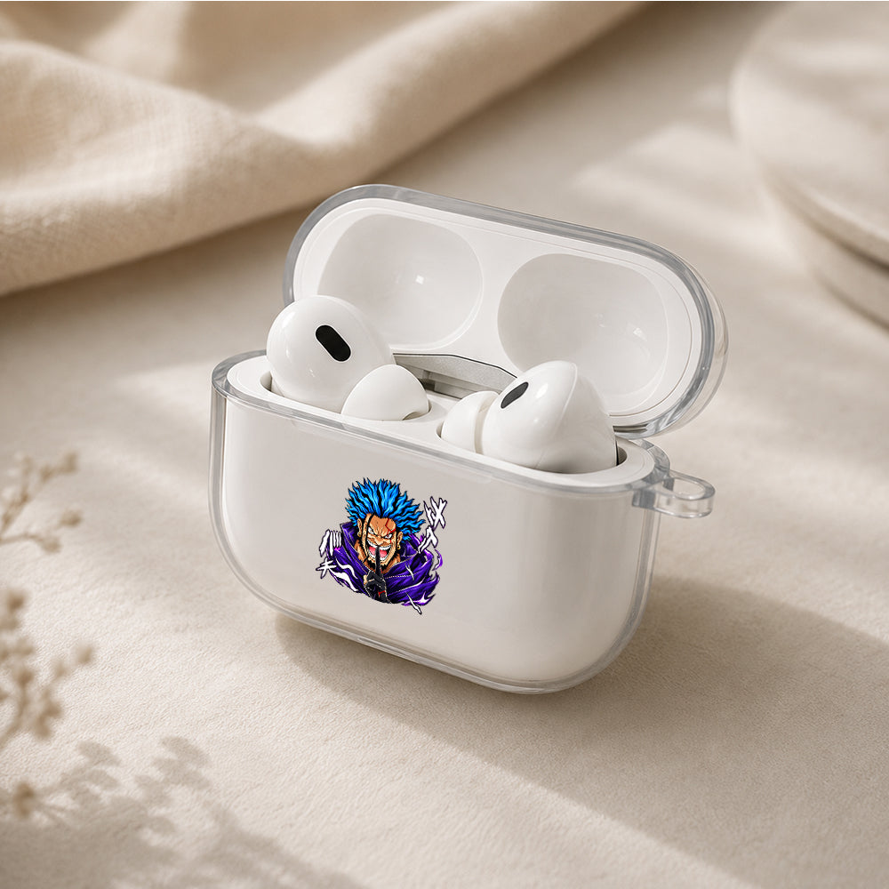 Rocks D Xebec The Ruthless Protective Apple AirPods Pro 3 Clear Case | Shockproof Cover