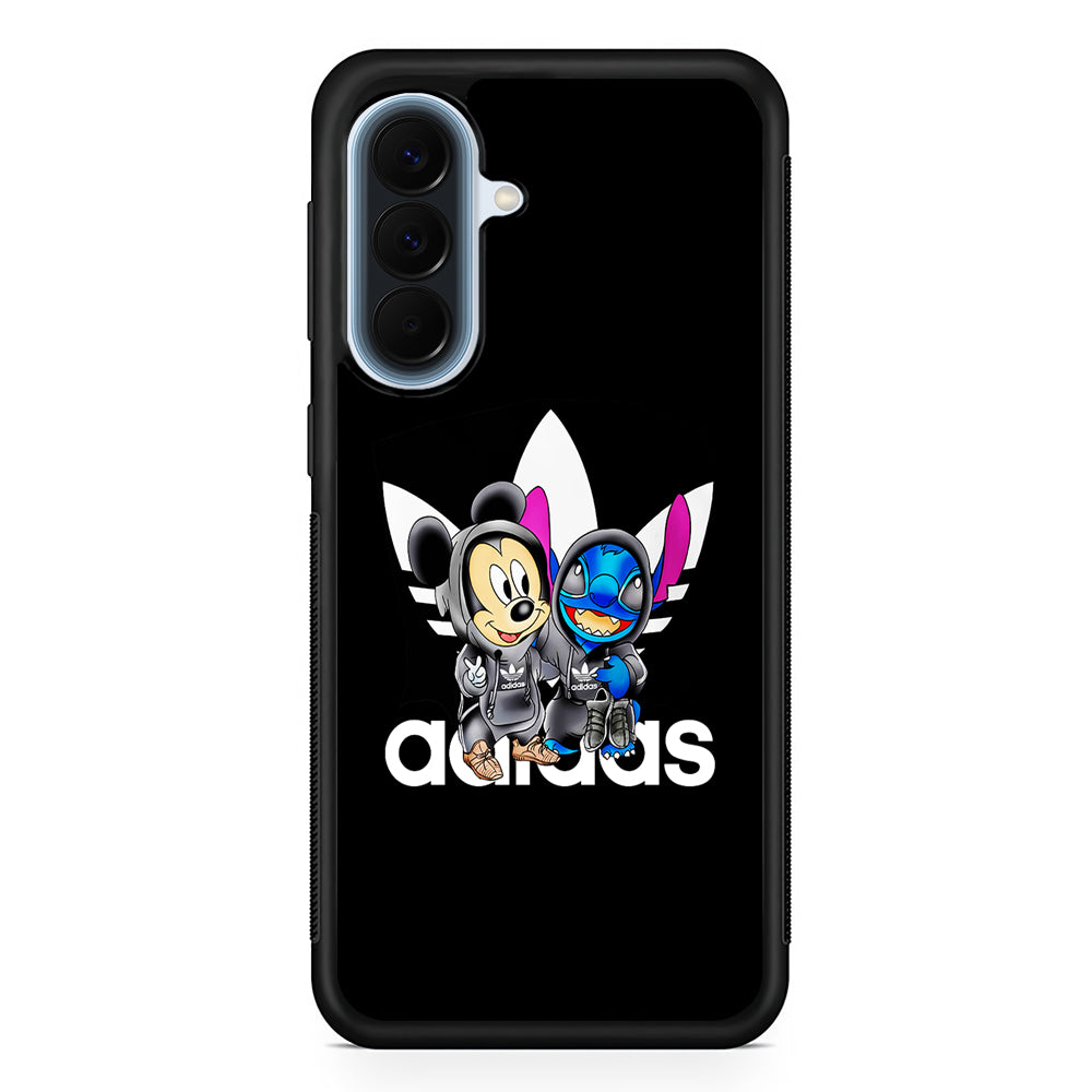 Adidas Stitch X Mickey Mouse Samsung Galaxy A57 Case | Slim Samsung Galaxy A57 Protective Case