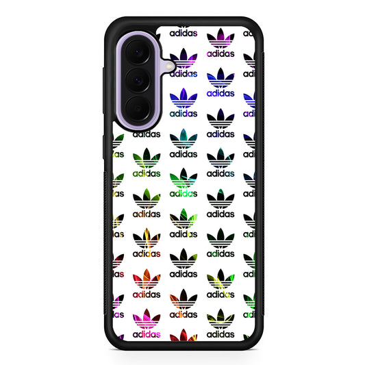 Adidas Smoke Colorful Pattern Samsung Galaxy A37 Case | Samsung Galaxy A37 Rubber Protective Case