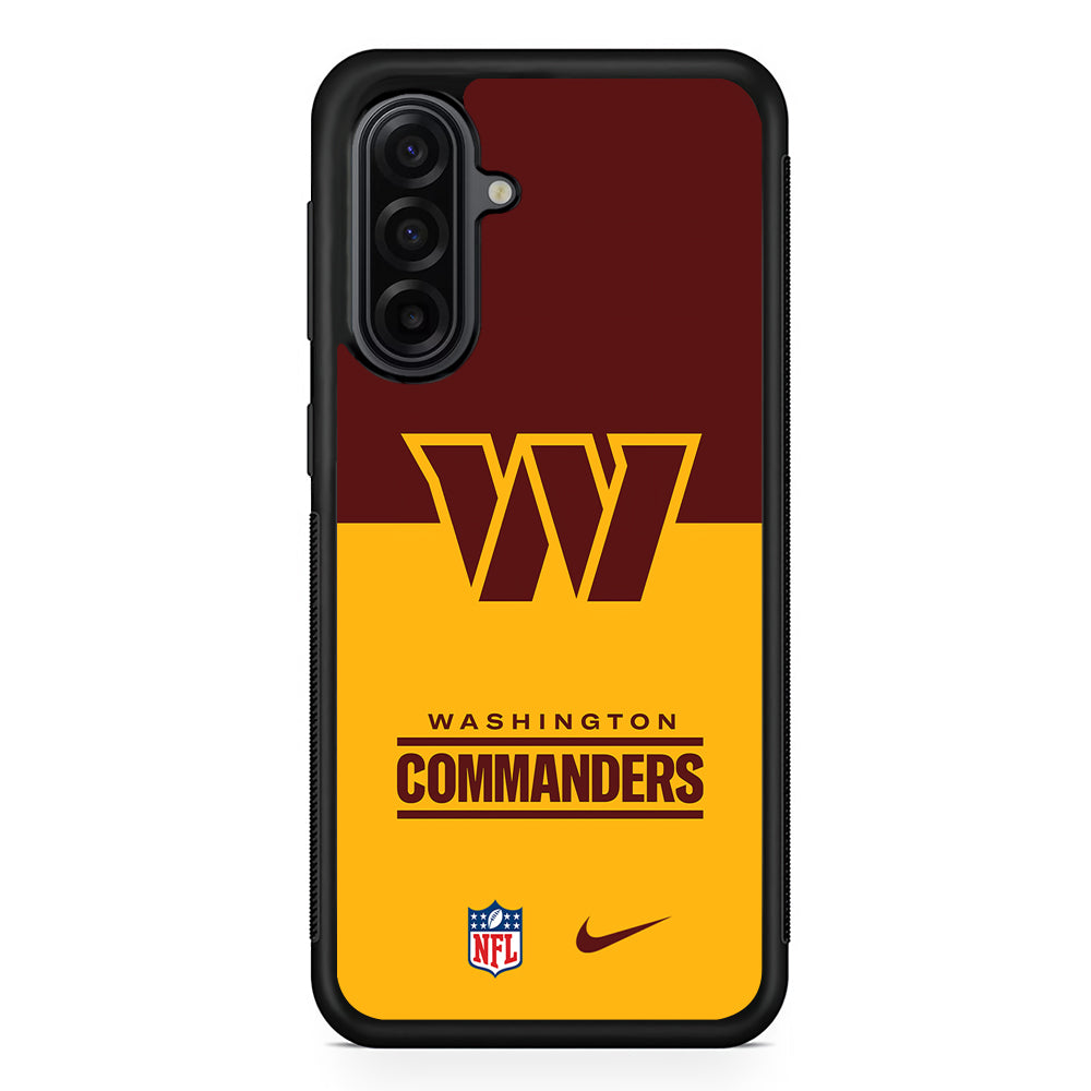 NFL Washington Commanders Nike Samsung Galaxy A17 Case | Durable Rubber Samsung Galaxy A17 Phone Case