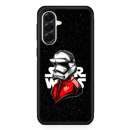 Adidas Stormtrooper Star Wars Samsung Galaxy A56 Case | Samsung Galaxy A56 Protective Rubber Case