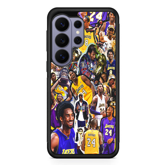 Kobe bryant lakers Collage Samsung Galaxy S26 Ultra Case | Protective Rubber Cover