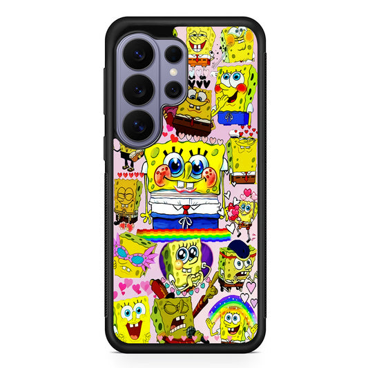Spongebob Cute Character Samsung Galaxy S26 Ultra Case | Protective Rubber Cover