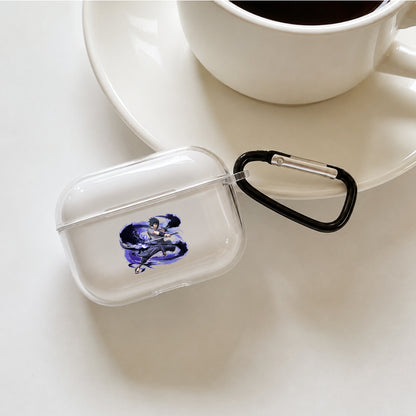 Sasuke Blade Draw Protective Apple AirPods Pro 3 Clear Case | Shockproof Cover