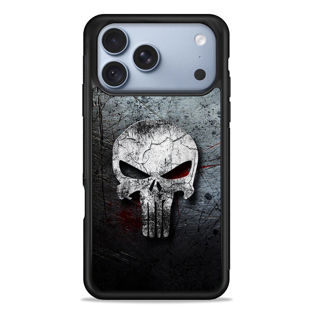 The Punisher Logo iPhone 18 Pro Case - iPhone 18 Pro Silicone Case