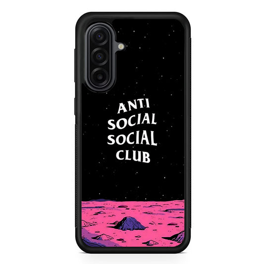 Anti Social Club Moon Samsung Galaxy A17 Case | Durable Rubber Samsung Galaxy A17 Phone Case