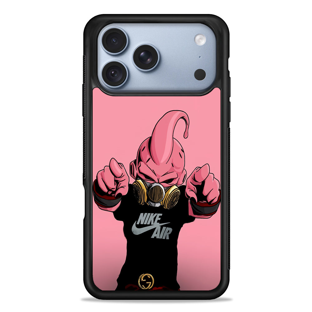 Majin Buu Nike Air Pink iPhone 18 Pro Case - iPhone 18 Pro Silicone Case